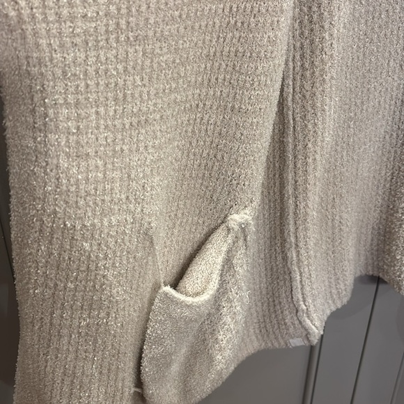BAREFOOT DREAMS
Cozychic Lite Ribbed Drape Cardigan In Almond - Picture 5 of 6
